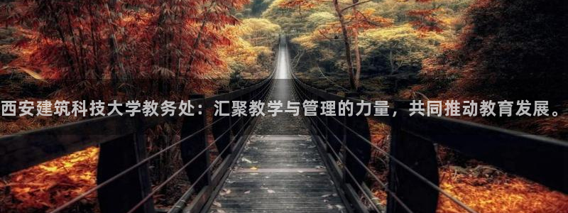 和记娱乐怡情博娱官网：西安建筑科技大学教务处：汇聚教学与管理的力量，共同推动教育发展。