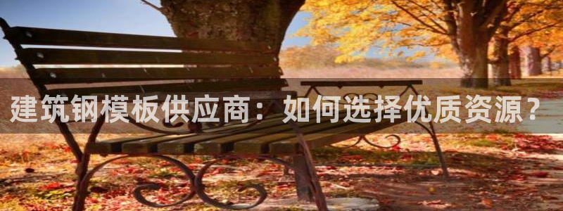 和木记手帕官网：建筑钢模板供应商：如何选择优质资源？